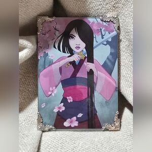 Disney WonderGround Gallery Postcard Mulan "Short Hair" by Leilani Joy 5x7